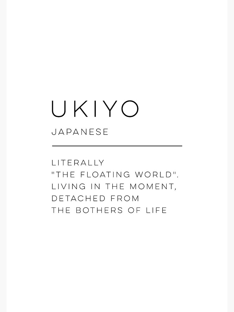 Ukiyo meaning shop