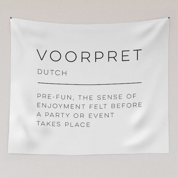 Item preview, Voorpret Definition designed and sold by wisemagpie.