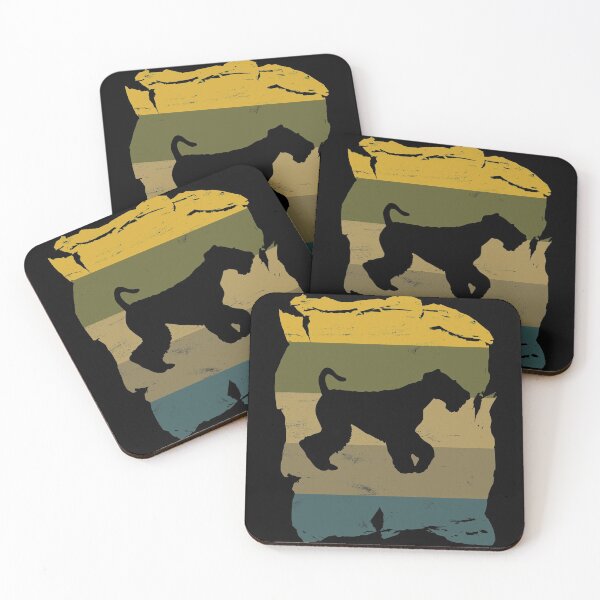 Item preview, Airedale Terrier Distressed Vintage Retro Silhouette designed and sold by DoggyStyles.