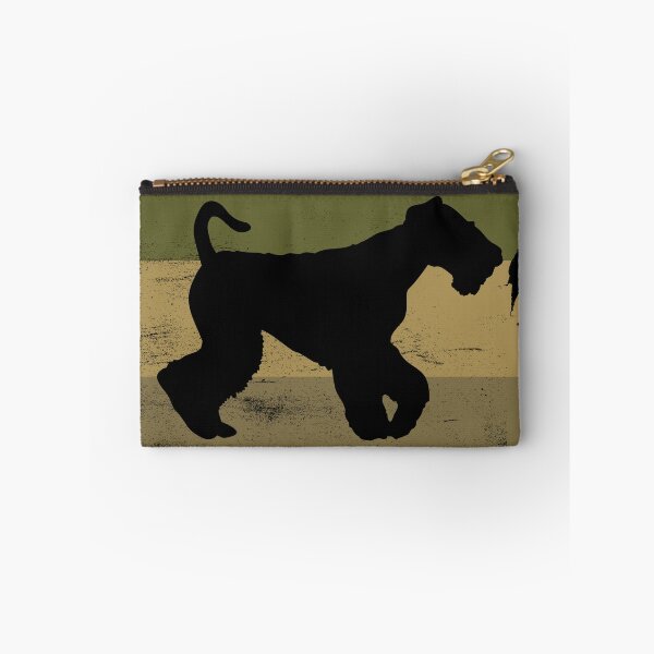 Item preview, Airedale Terrier Distressed Vintage Retro Silhouette designed and sold by DoggyStyles.