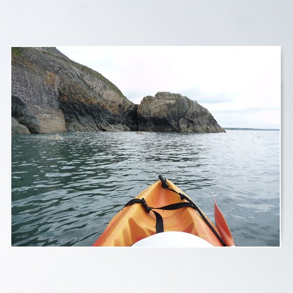 Item preview, Kayaking Solo designed and sold by Aoife Mc Nulty.