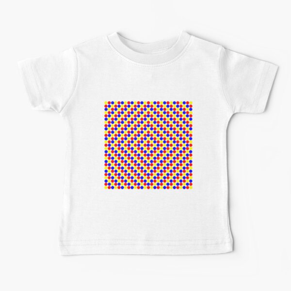 Colorful and Bright Circles - Illustration Baby T-Shirt