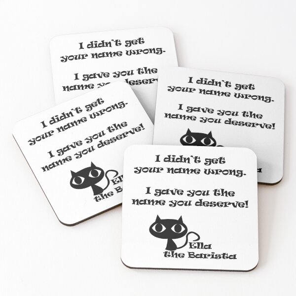 Item preview, Ella the barista - Say my name designed and sold by LCAustralia.