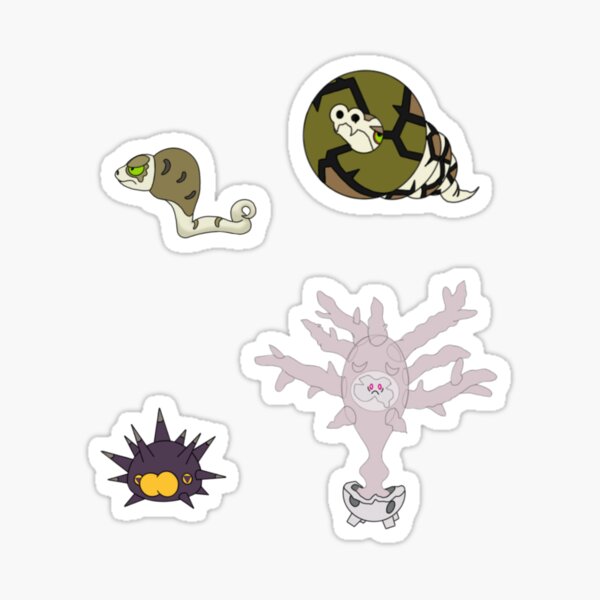 Meowth Purmaid Mermaid pokemon Unique Sticker Artist Sticker