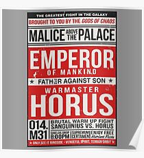Malice Above The Palace Poster