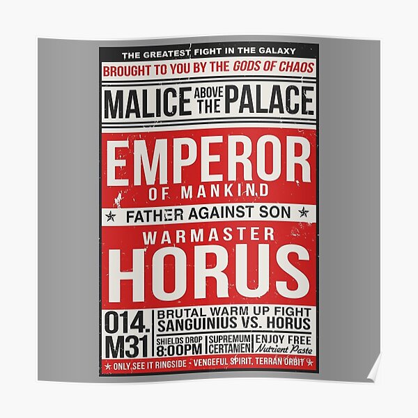 Malice Above The Palace Poster