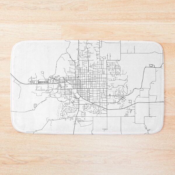 Item preview, Moscow Idaho Map designed and sold by Kara515.