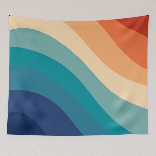 Item preview, Retro Summer Wave #1 #minimal #decor #art  designed and sold by Anita's & Bella's Art.