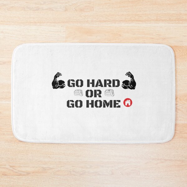 Item preview, GO HARD OR GO HOME designed and sold by trainingclothes.