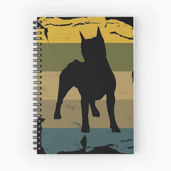 Item preview, Amstaff Distressed Vintage Retro Silhouette designed and sold by DoggyStyles.