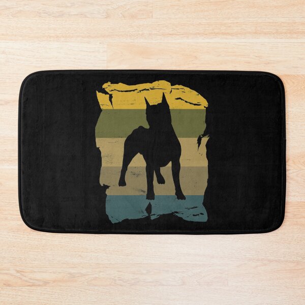 Item preview, Amstaff Distressed Vintage Retro Silhouette designed and sold by DoggyStyles.