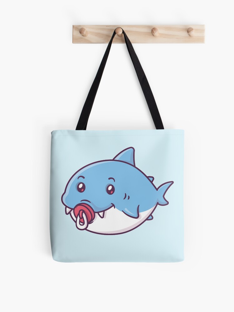 Kawaii Baby Shark Sticker for Sale by Flakey