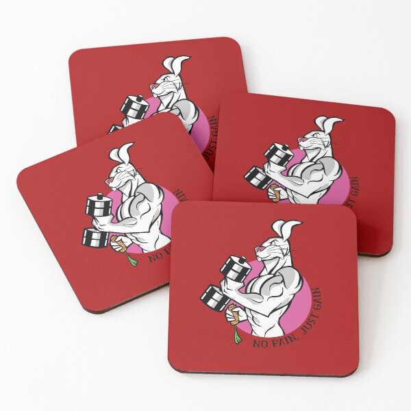 Item preview, Fitness rabbit, rabbit bodybuilder designed and sold by DerSenat.
