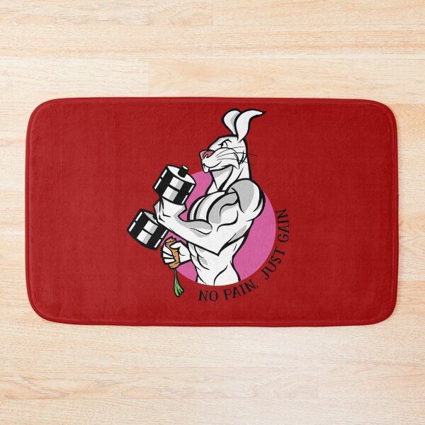 Item preview, Fitness rabbit, rabbit bodybuilder designed and sold by DerSenat.