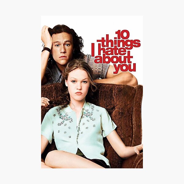 10 things poster Photographic Print