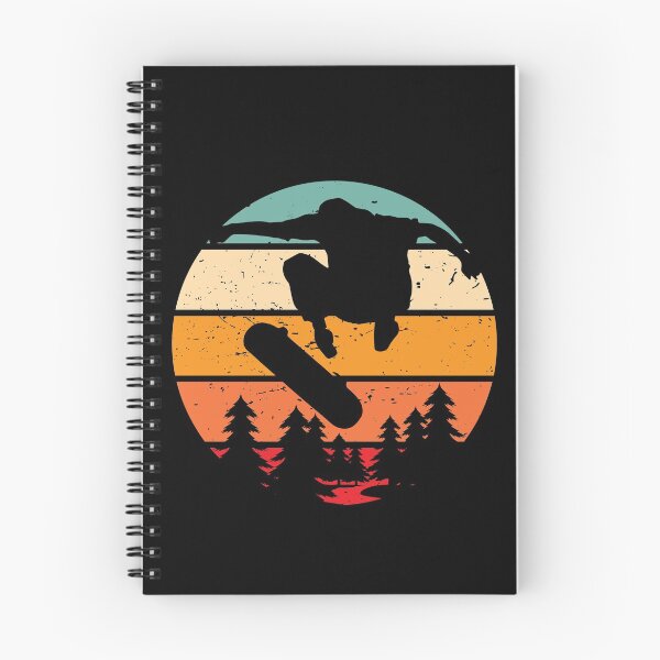 Item preview, Retro Skateboarding over forest designed and sold by Gerald Waters.