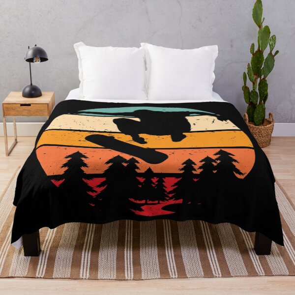Item preview, Retro Skateboarding over forest designed and sold by Gerald Waters.