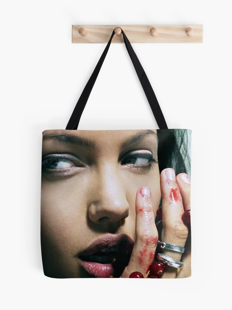 Angelina Jolie Aesthetic 90s Tote Bag for Sale by cupidchu