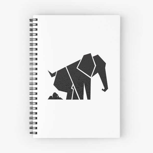 Item preview, geometric elephant, baby elephant, bunch of elephants designed and sold by DerSenat.