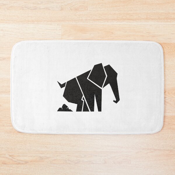 Item preview, geometric elephant, baby elephant, bunch of elephants designed and sold by DerSenat.