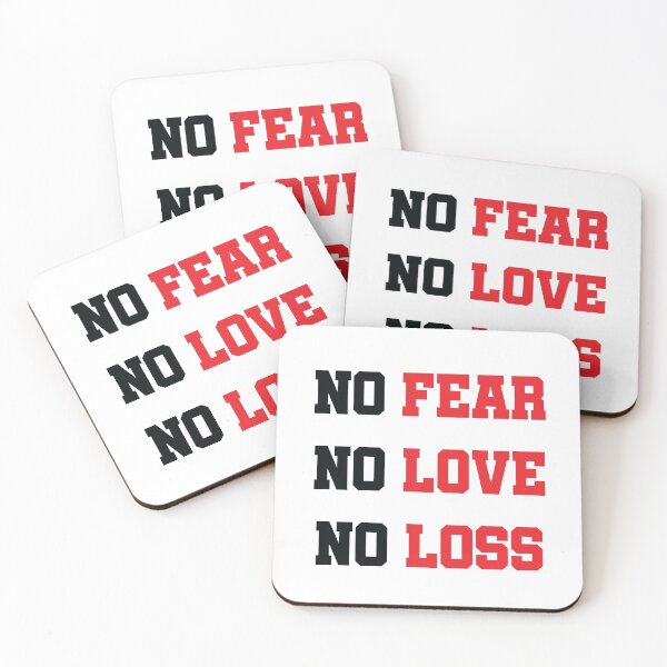 Item preview, No Fear No Love No Loss designed and sold by VectorPB.
