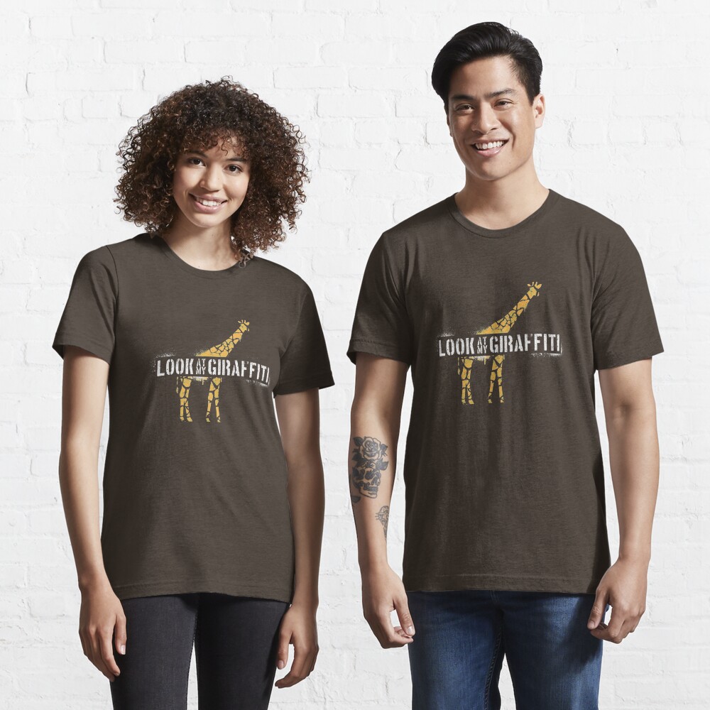 Look At My Giraffiti - Giraffe Pun Essential T-Shirt