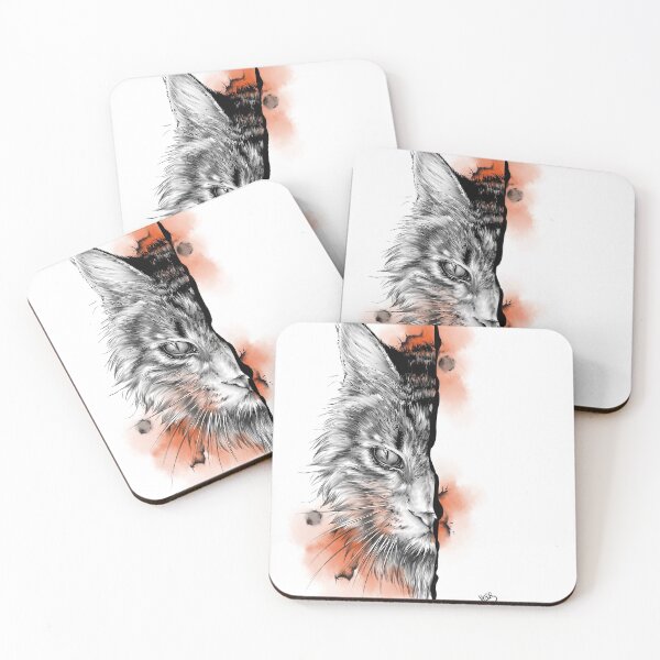 Item preview, Half cat designed and sold by Lilia-SEILLAN.