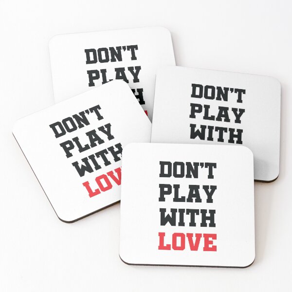 Item preview, Don't Play With Love designed and sold by VectorPB.