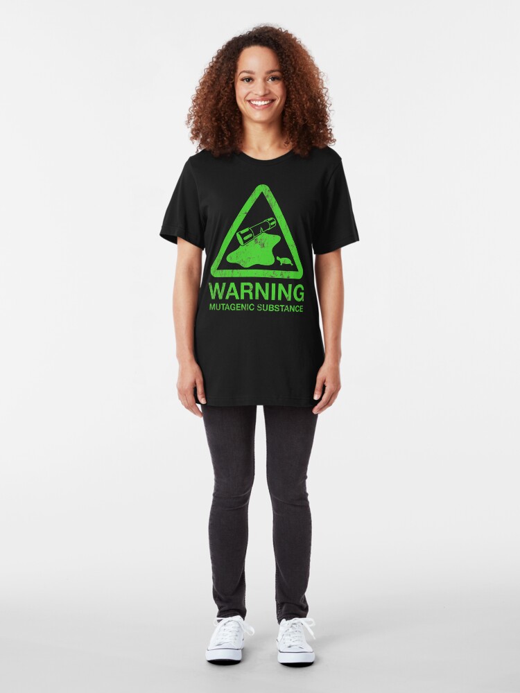 Alternate view of The Danger of the Ooze Slim Fit T-Shirt