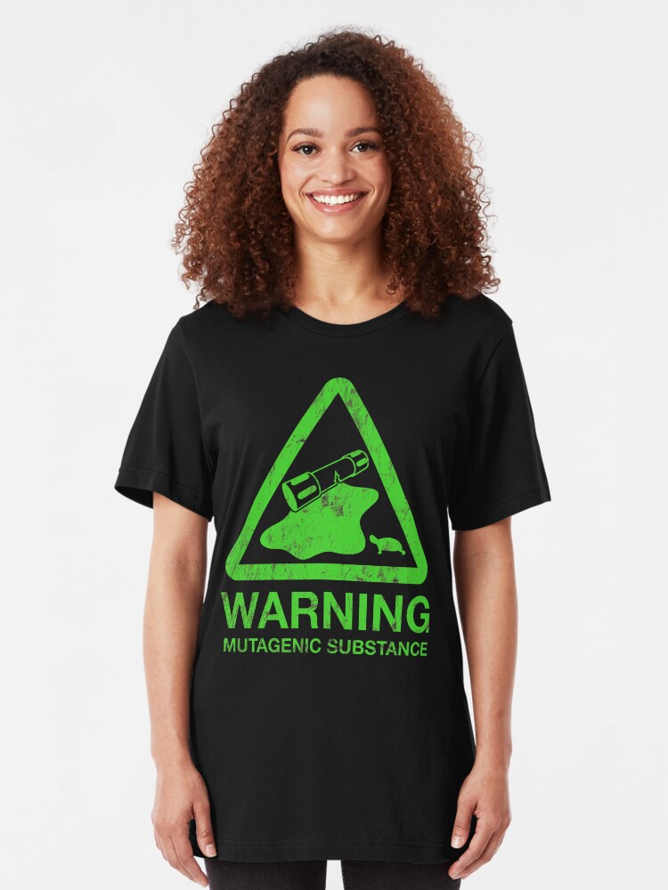 Alternate view of The Danger of the Ooze Slim Fit T-Shirt
