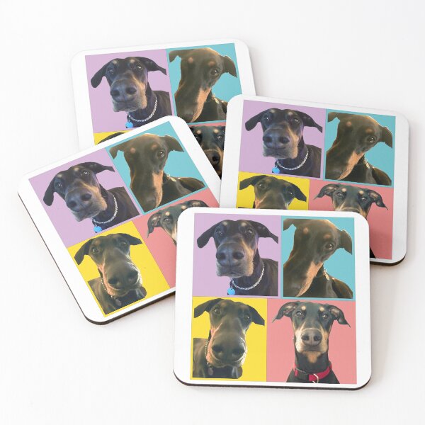 Item preview, Doberman Mug Shots designed and sold by suerussoart.