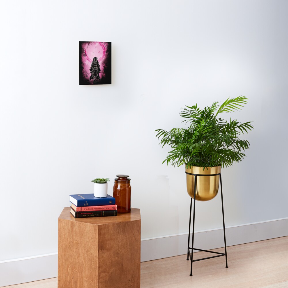 Half Demon Awakening Mounted Print