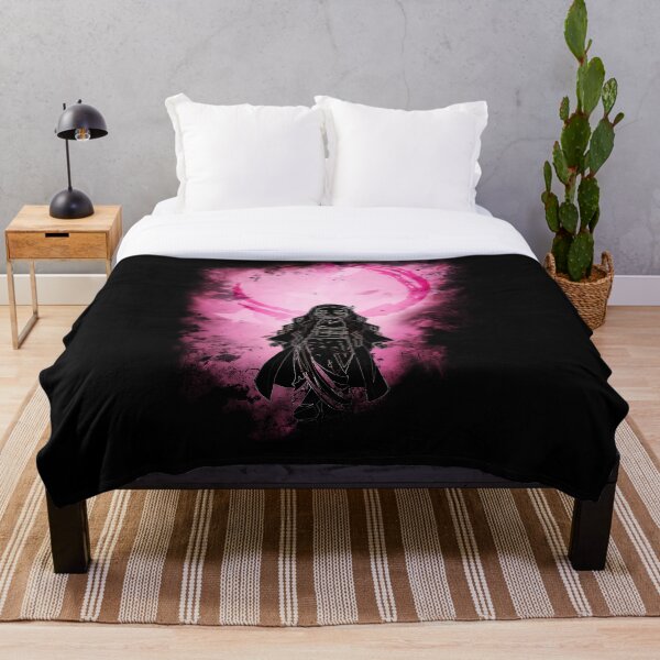 Half Demon Awakening Throw Blanket