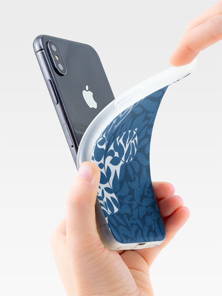 Alternate view of Vines in the clouds pattern design iPhone Case