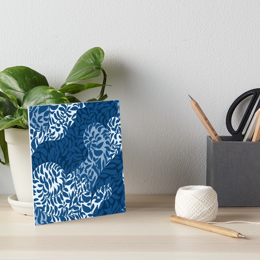 Vines in the clouds pattern design Art Board Print