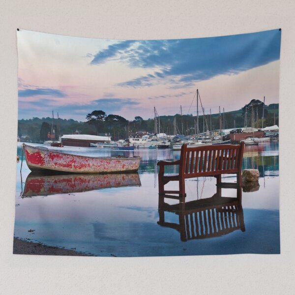 Item preview, Evening Spring Tide In Mylor Bridge designed and sold by Terri Waters Photography & Design.