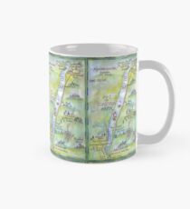 Swallows and Amazons map of Coniston Water - Classic Mug