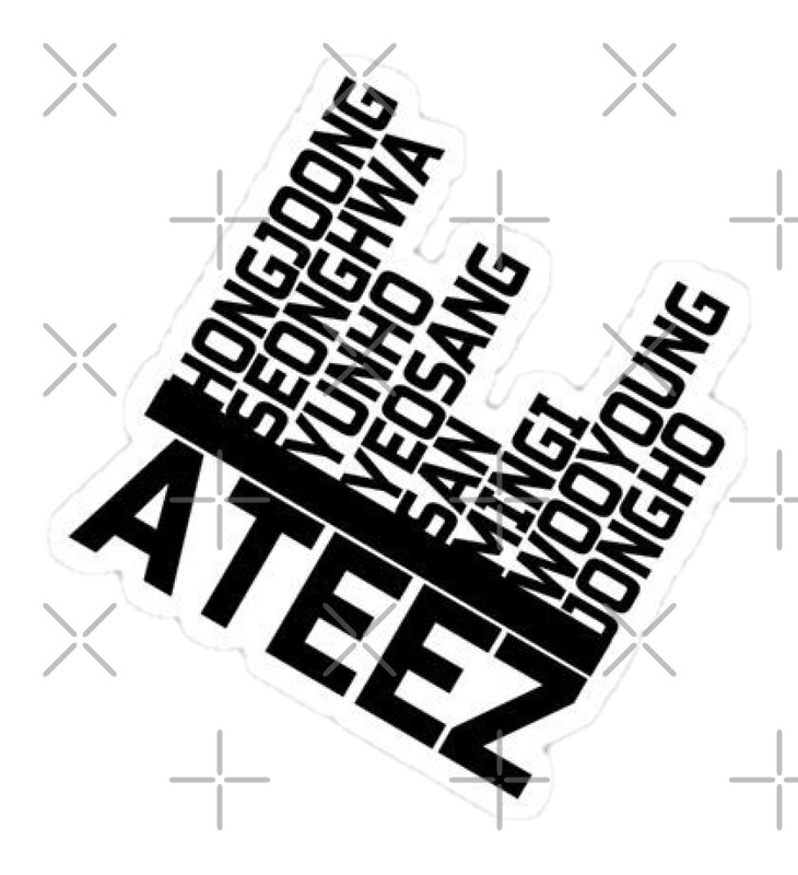 Logo Kpop Ateez Symbol - ATEEZ 2020