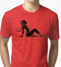 Slave Girl Mudflap Tri-blend T-Shirt