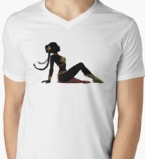Slave Girl Mudflap Men's V-Neck T-Shirt
