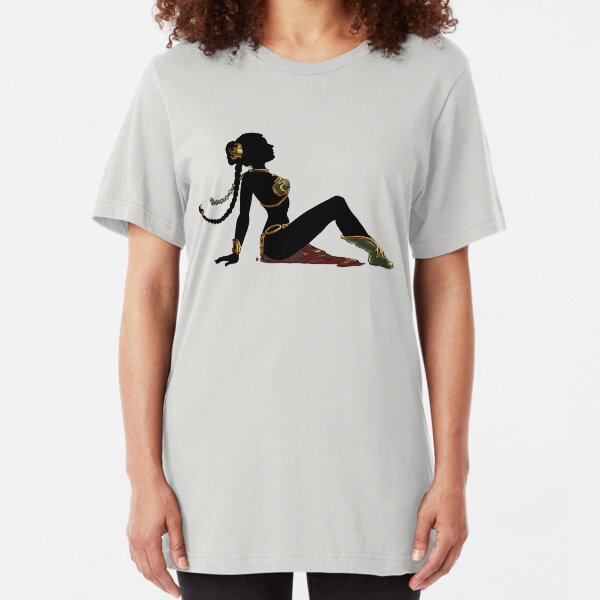Slave Girl Mudflap Slim Fit T-Shirt