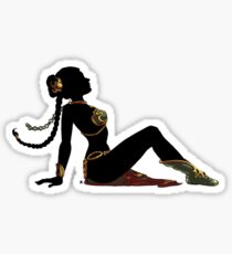 Slave Girl Mudflap Sticker