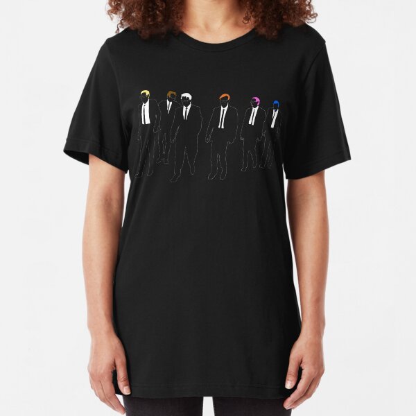 Rainbow Dogs Slim Fit T-Shirt