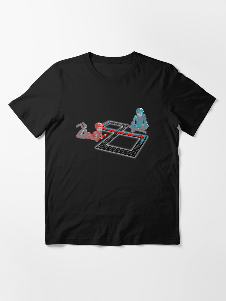 Alternate view of Tron Slot Light Cycles Essential T-Shirt