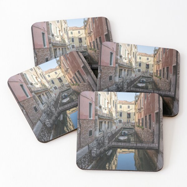 Item preview, Classic Venetian - Elegant Wrought Iron Bridges and Banisters on Fondamenta Rimedio designed and sold by Georgia Mizuleva.