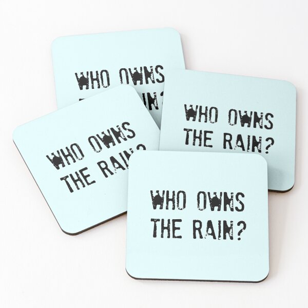 Item preview, WHO OWNS THE RAIN? Who owns the rain? designed and sold by un-artiges.