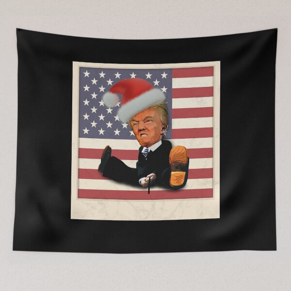 Item preview, trump USA FLAG christmas designed and sold by Scoopivich.