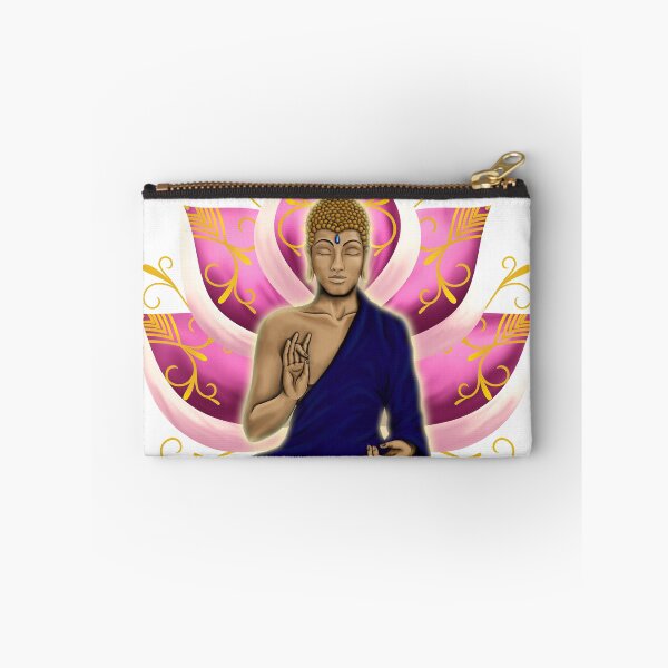 Item preview, Abhaya Mudra Buddha with Pink Lotus Flower designed and sold by MandalaSoul.