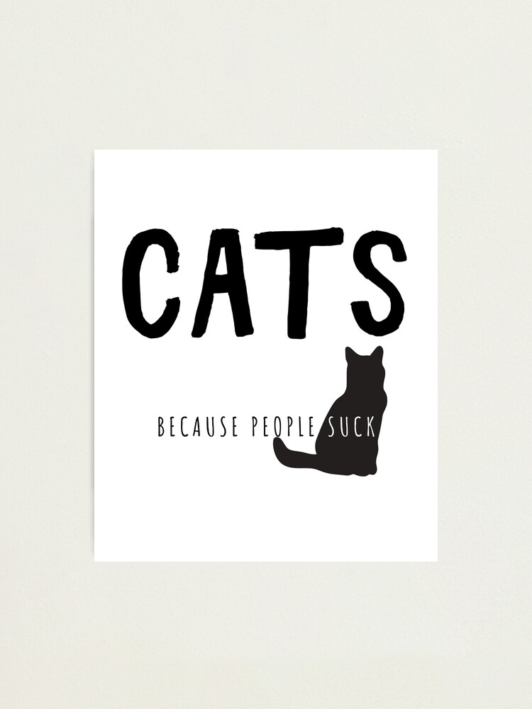 cats suck tshirt