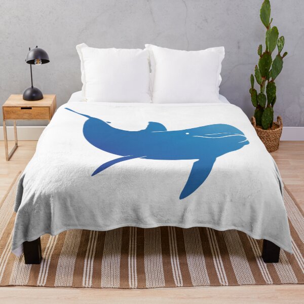 Item preview, Blue friendly dolphin designed and sold by SibMa.
